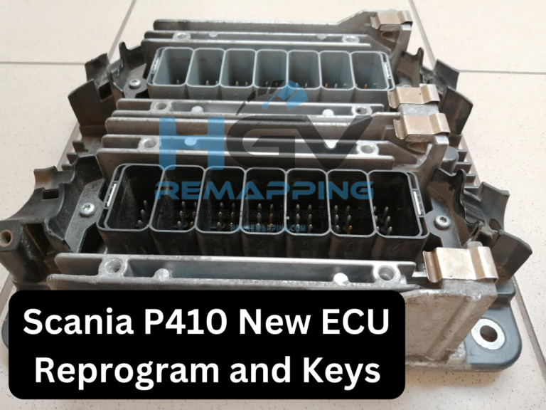 Scania P410 New  ECU Reprogram and Keys