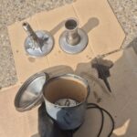 replacement of Scania oil spinner for superior engine cleanliness.