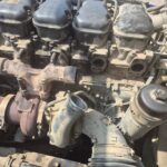 Scania engine inspection prior to servicing